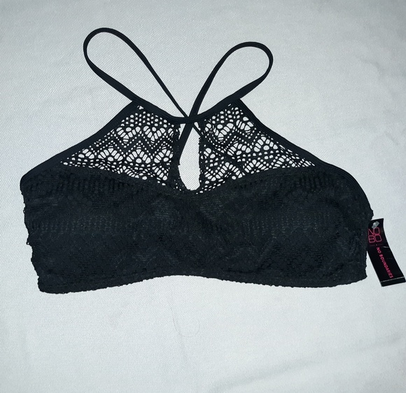 No Boundaries Other - NWT Black Bikini Top